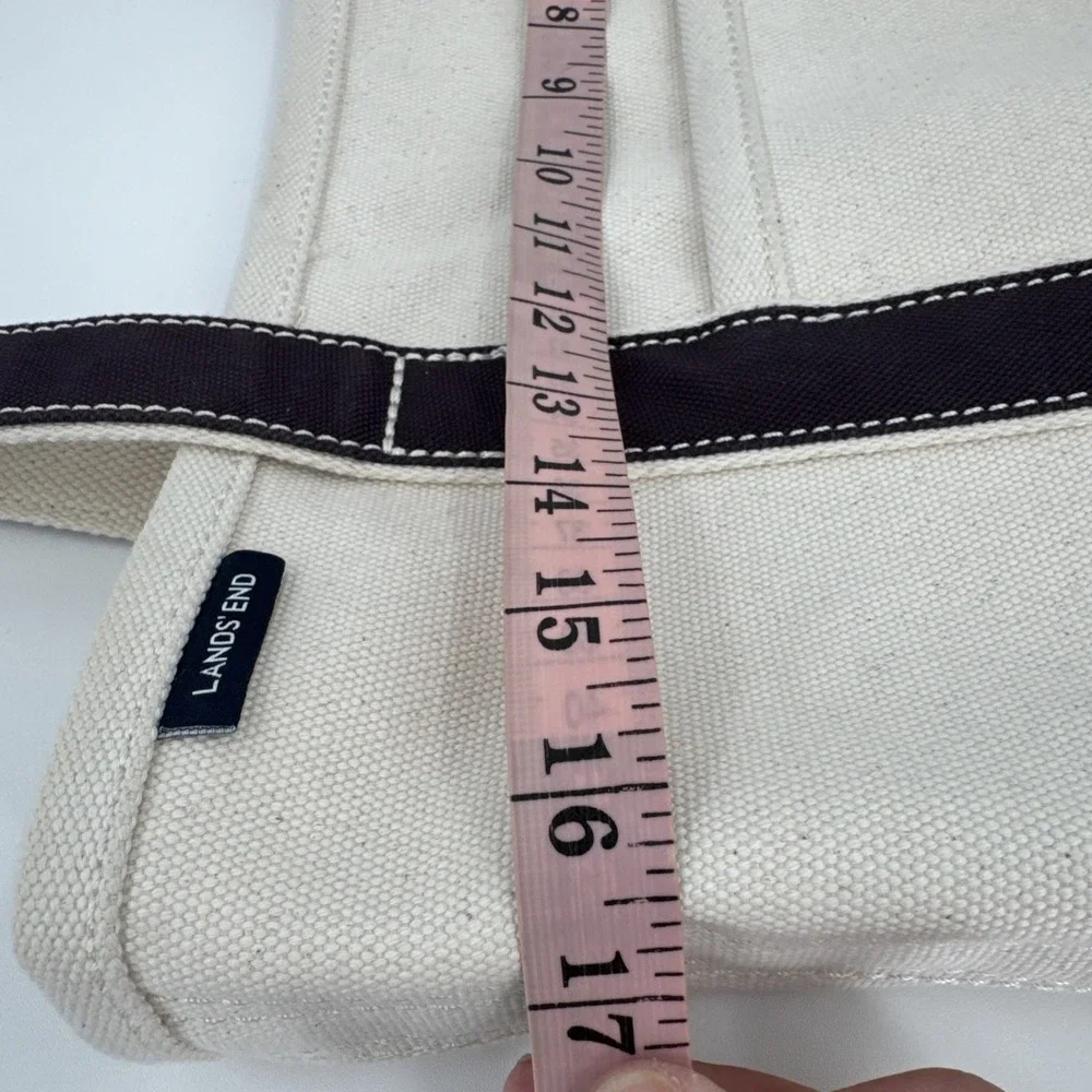 Lands End Girls Who Invest Canvas Medium‎ Tote